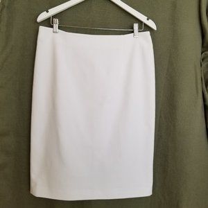 Catherine Malandrino Women White Pencil Skirt, 12